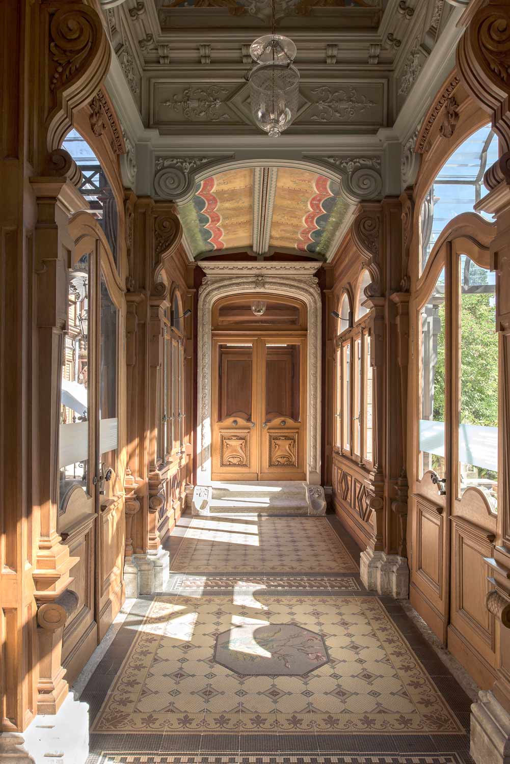 Innenaufnahme Flur Villa Patumbah Architekturfotografie Regine Giesecke