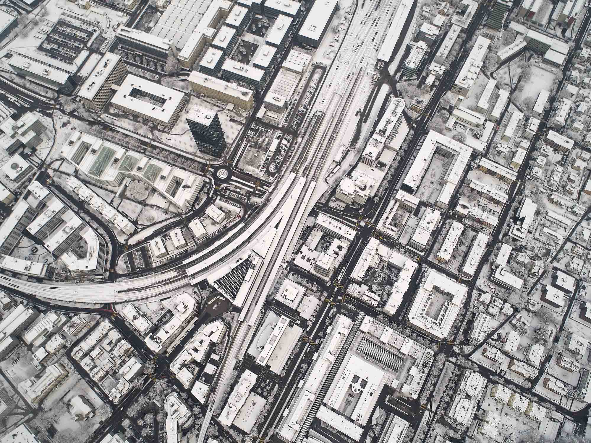 Luftaufnahme Stadt Zug Architekturfotografie Regine Giesecke