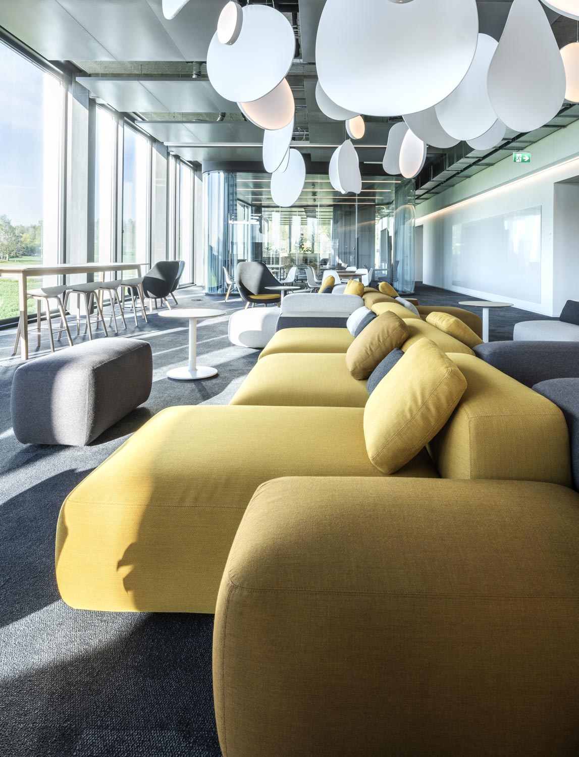 OYM Innenaufnahme College Loungebereich Architekturfotografie Regine Giesecke