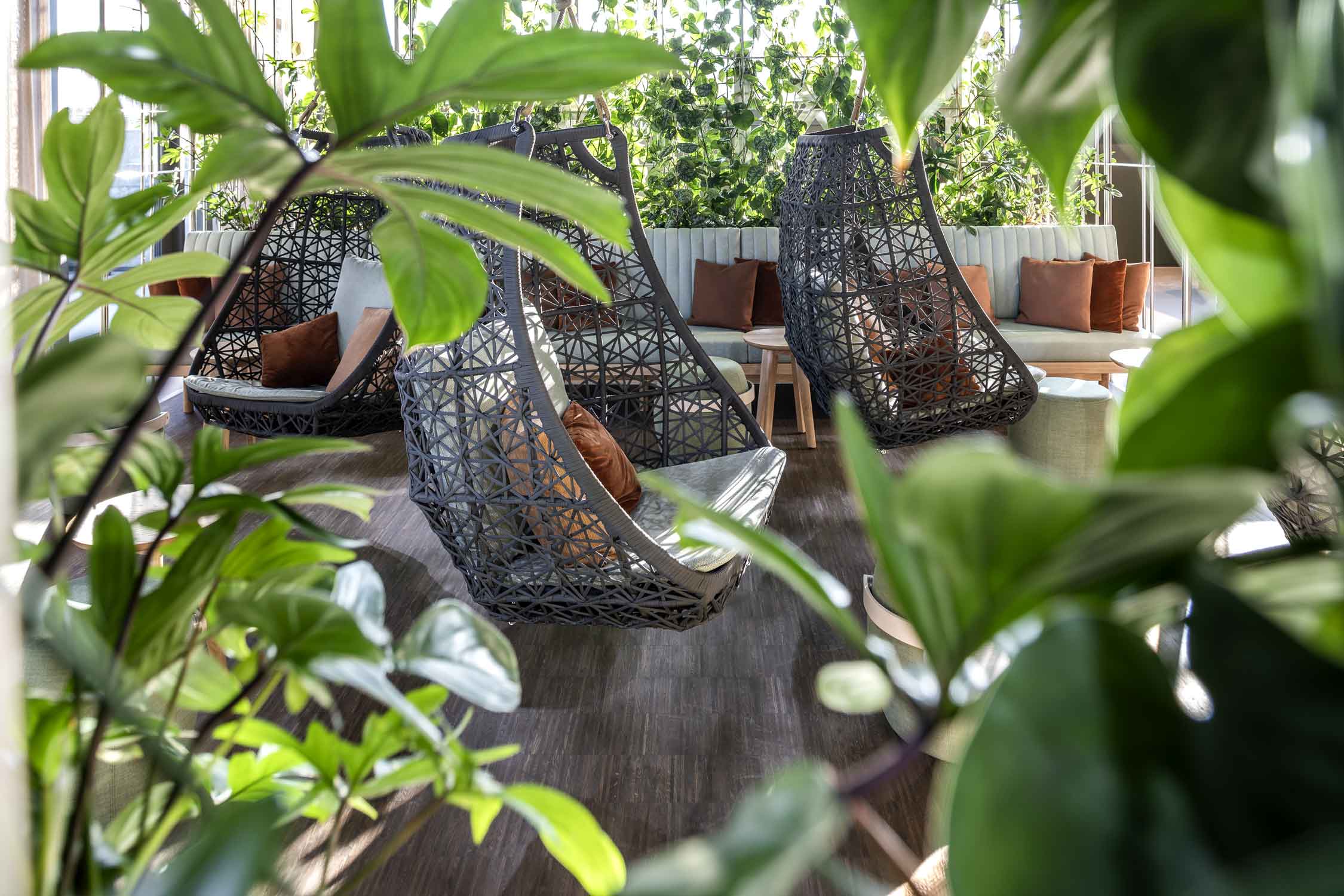 OYM Innenaufnahme Loungebereich Restaurant Architekturfotografie Regine Giesecke