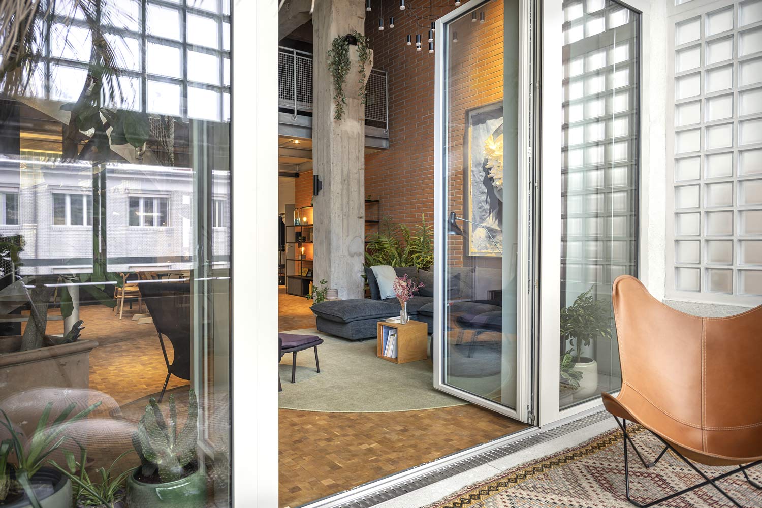 Papieri Areal Loft Wohnungen Innen Architekturfotograf Regine-Giesecke