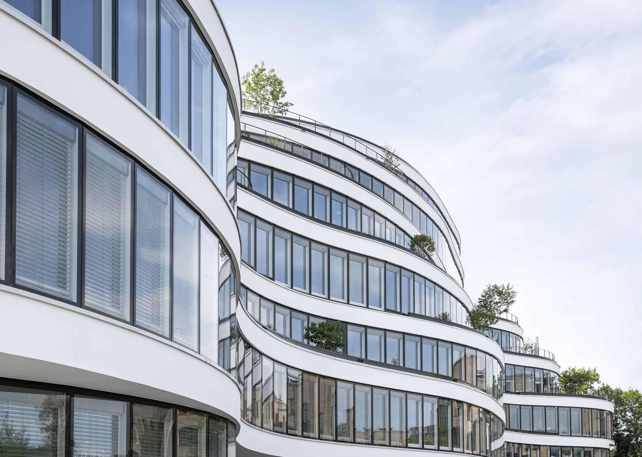 Fassade Building Partners Group, Baar, Zug Architecture Photography Regine Giesecke