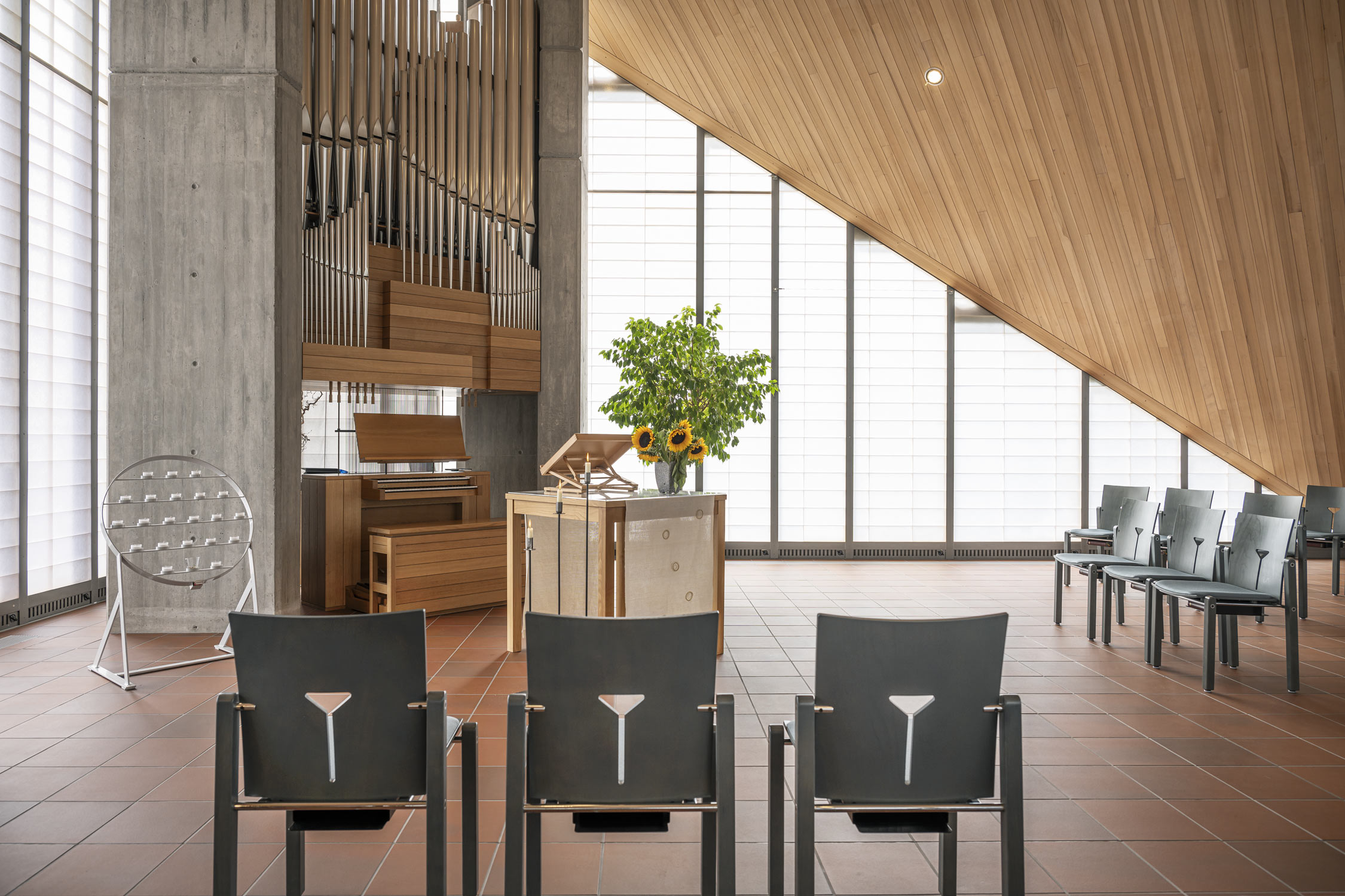 Kirchenraum. Architekturfotografie Regine Giesecke