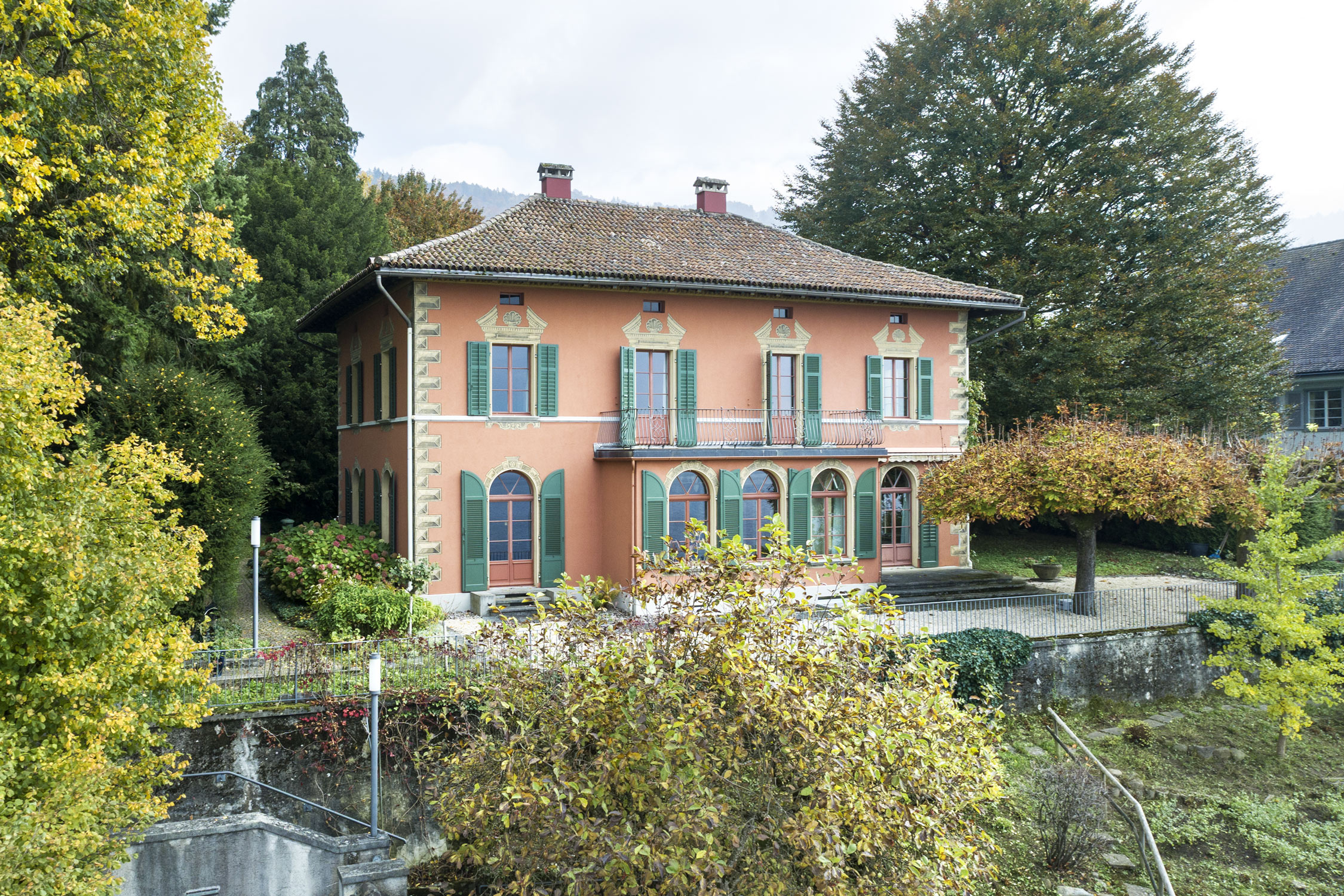 Casa Rossa, Zug fotografiert von Regine Giesecke